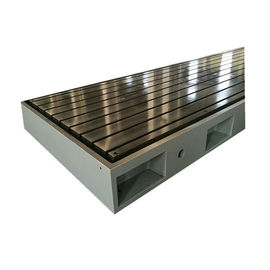 High Hardness T Slotted Floor Plate Non Glaring Hand Scrap Surface Finish